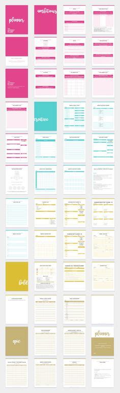 Blog Planner Printable