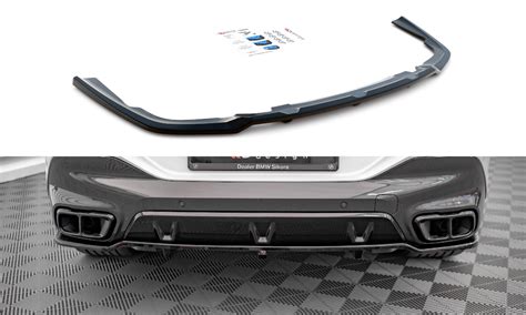 Zentraler hinterer Splitter für BMW X6 M Paket G06 von Maxton Design