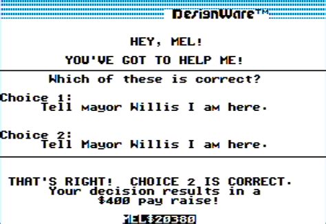 Screenshot Of The Grammar Examiner Apple Ii Mobygames