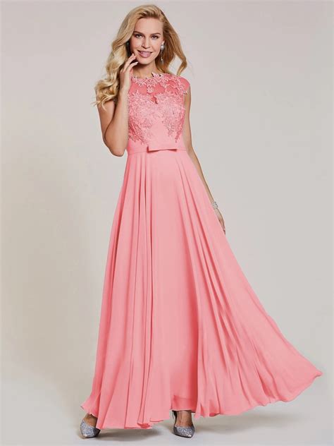 Coral Wedding Dress | DressedUpGirl.com