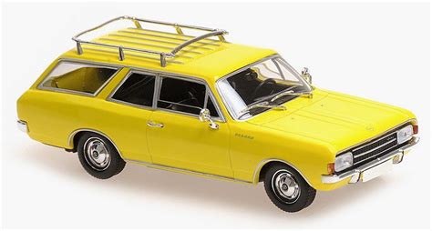 Minichamps Opel Rekord C Caravan Yellow Maxichamps