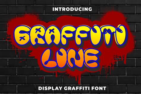 Graffiti Line Font · 1001 Fonts