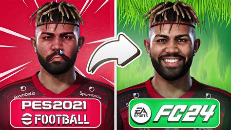 How To Convert Faces From PES EFootball To FIFA FC YouTube