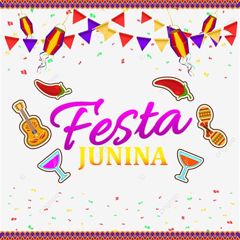 Festa Junina Vector Hd Png Images Festa Junina Colorful Decoration