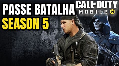 PASSE DE BATALHA SEASON 5 POSSIVEL CALL OF DUTY MOBILE YouTube