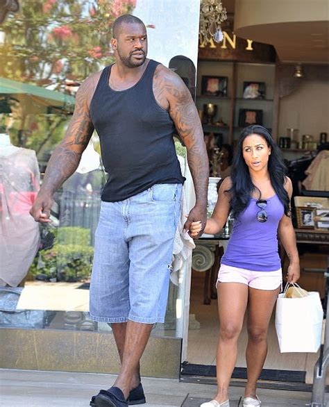 celebrity: Shaq And His Human Girlfriend