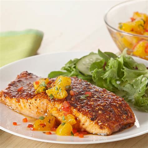 Brazilian Grilled Salmon With Orange Salsa Grill Mates Recipe