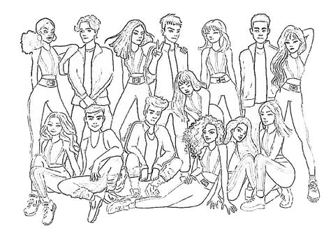 Desenhos Do Now United Para Colorir Atividades Educativas