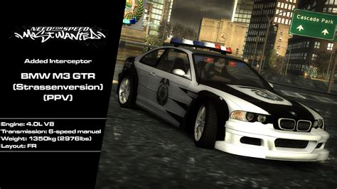 Nfsmods Bmw M Gtr Strassenversion Ppv Addon