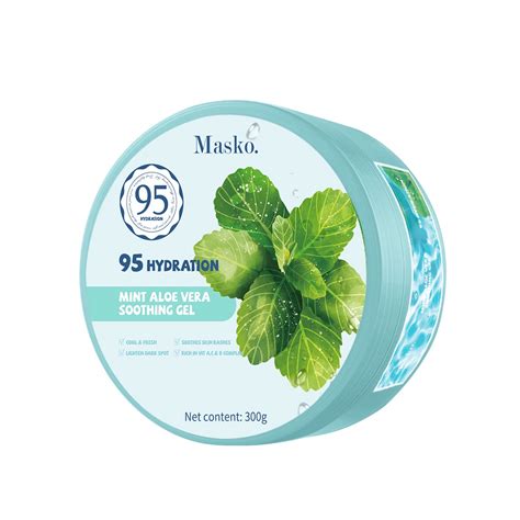 Masko Aloe Vera Mint Cooling Soothing Gel Moisturizing Ml