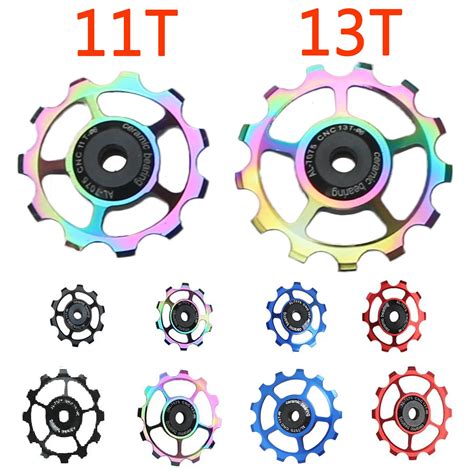 Poulie en céramique 11T 13T pour vtt et vélo de route avec dérailleur