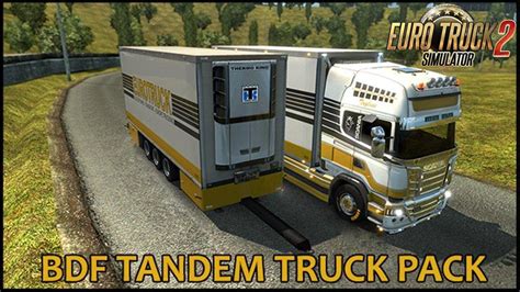 Pack De Camions Tandem BDF V139 50 ETS2 ETS2 Mod ATS Mod