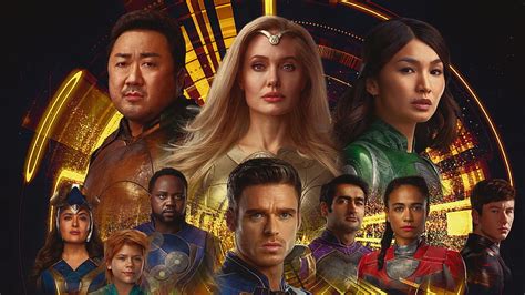 Movie Eternals Gemma Chan Kingo Marvel Comics Richard Madden