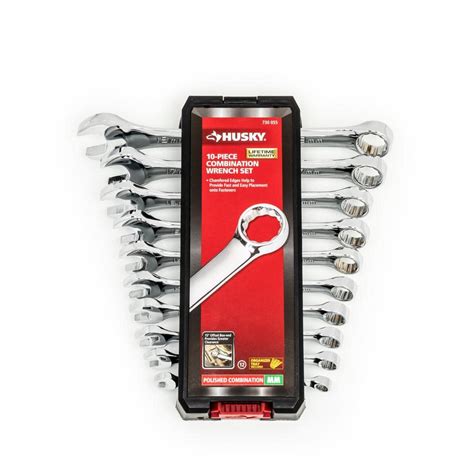 Husky Metric Combination Wrench Set 10 Piece Hcw10pcmm 05 The Home