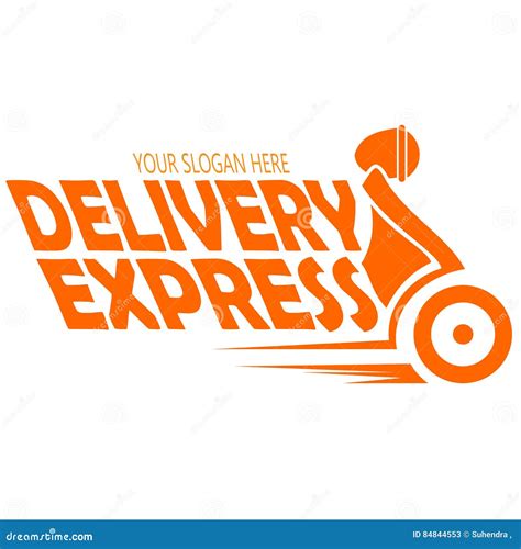 Vector Express Delivery Stock Vector Illustration Of Speed 84844553