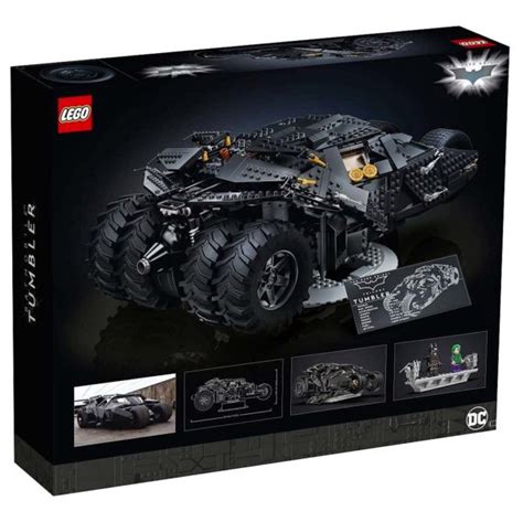 Lego Dc Comics Batmobile Tumbler Imagini Oficiale Hoth Bricks