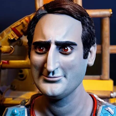 Animatronic Kumail Nanjiani Exposed Mechanics Photo Stable