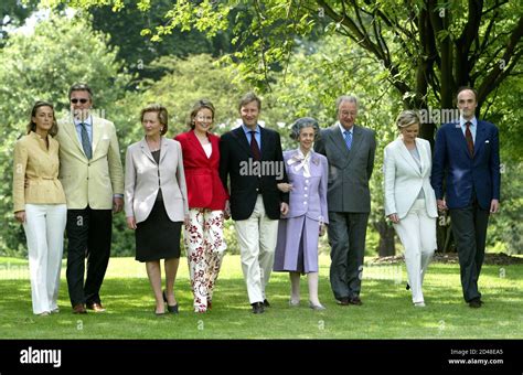 Konig Philippe Prinzessin Claire Banque D Image Et Photos Alamy