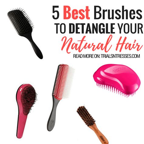 Best Brushes To Detangle Your Natural Hair Millennial In Debt