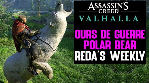 Ours De Guerre Polar Bear Mount In Assassins Creed Valhalla Reda