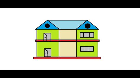 How To Draw House In Ms Paint How To Draw A Simple House In Computer Using Ms Paint – Theme Loader