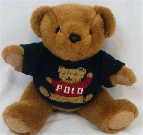 Vintage 90s Ralph Lauren Polo Preppy Teddy Bear