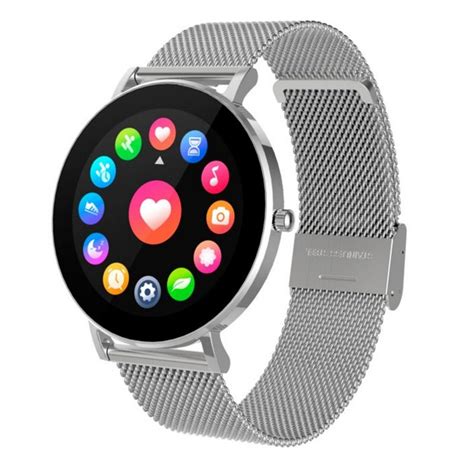 Dcu Boulevard Reloj Smartwatch Plata