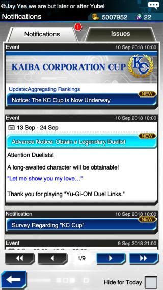 Thank You For Playing Yugioh Duel Links KC Cup 1st Stage August