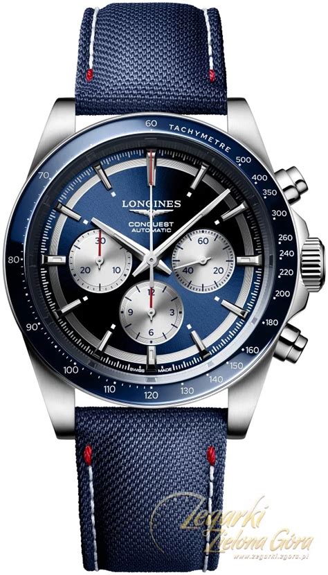 Longines L3 835 4 91 2 Conquest Gent Automatic Chronograph Ceramic