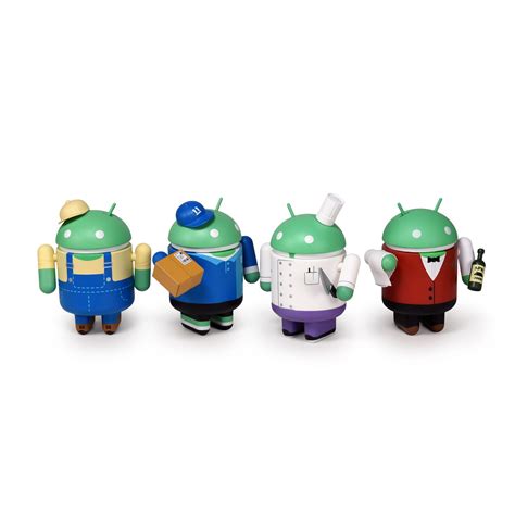 Dead Zebra's latest Android figurines are on sale now and ready to get to work