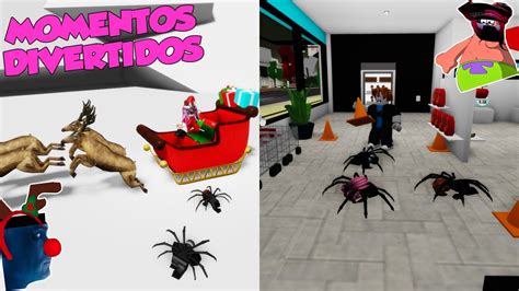 BROOKHAVEN MOMENTOS DIVERTIDOS VESTIDOS DE ARAÑA PARTE 3 ROBLOX