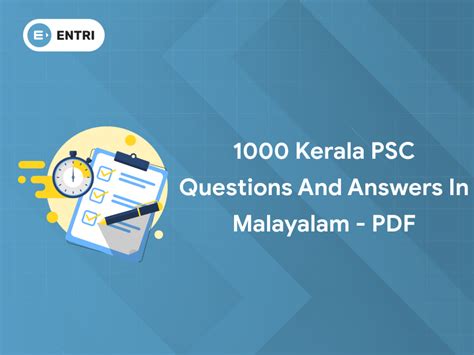 1000 Kerala Psc Questions And Answers In Malayalam Pdf