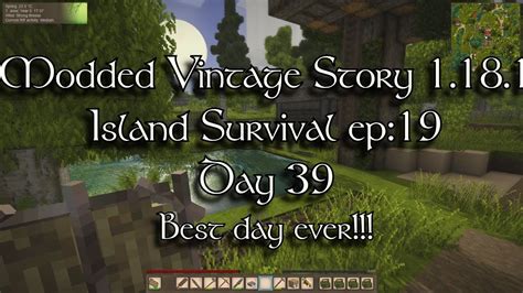 Ep Best Day Ever Modded Vintage Story Island Survival Youtube