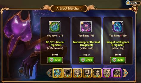 Artifact Merchant | Hero Wars Wiki | Fandom