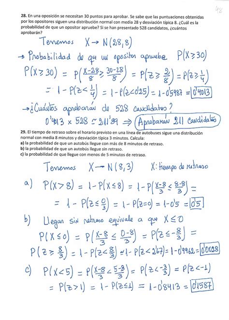 Solution Ejercicios Distribuci N Normal Studypool