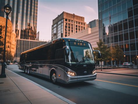 Black Charter Bus: Where Convenience Meets Luxury in Group Transportation