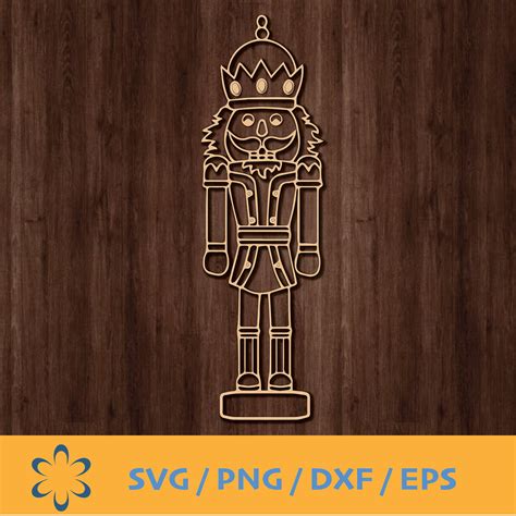 Nutcracker SVG Christmas Nutcracker SVG Laser Cut Nutcracker Holder