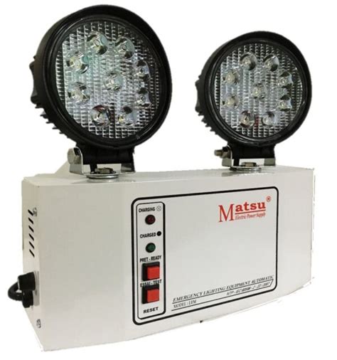 Luz De Emergencia Led Leml Matsu Luz Y Color