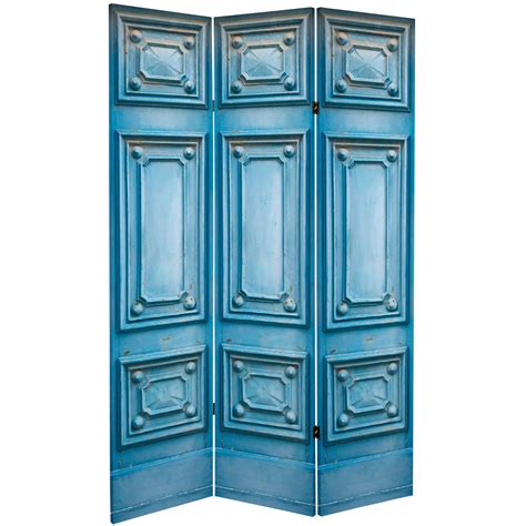 Free Shipping Oriental Furniture 6 Ft Tall Double Sided Fancy Door Panel Canvas Room Divider