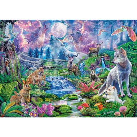 Ludendo Puzzle Pi Ces High Quality Collection Clair De Lune