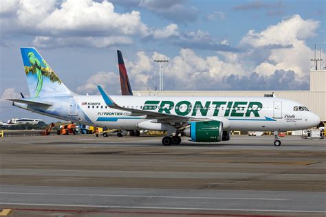 N380FR Airbus A320 251N Frontier KATL Aug 2021 Flickr