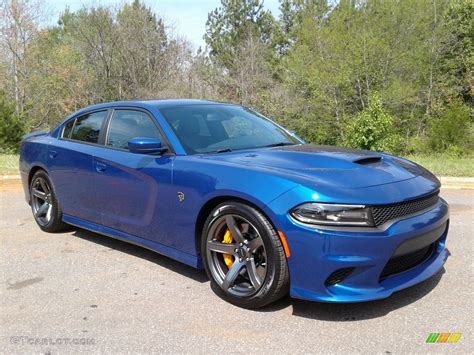 IndiGo Blue 2018 Dodge Charger SRT Hellcat Exterior Photo 126622311