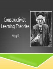 Constructivist Theory Piaget Ppt Hotsell Primealture It