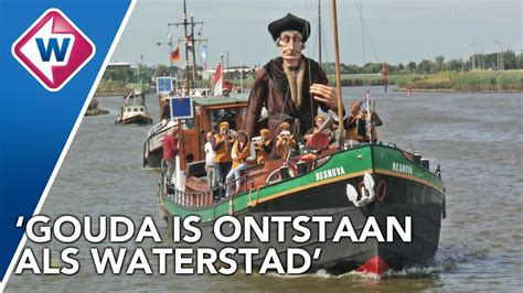 Historische Schepen Varen Gouda Binnen Omroep West Youtube