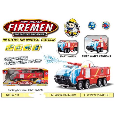 Jual Mainan Mobil Pemadam Kebakaran Firemen Semprot Air Di Lapak Happy