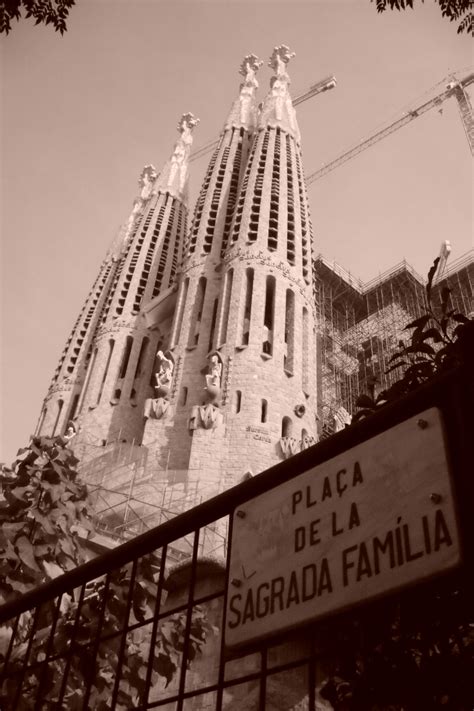 Catalan Architecture La Sagrada Familia By Antonimgaudíbarcelona