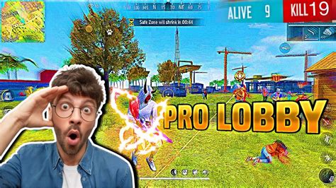 Free Fire 23 Kill 🥵 Pro Lobby 99 Headshot Rate ⚡⚡ Solo Vs Squad