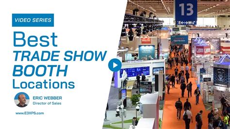 How Do I Choose The Best Trade Show Booth Location E Xps Youtube