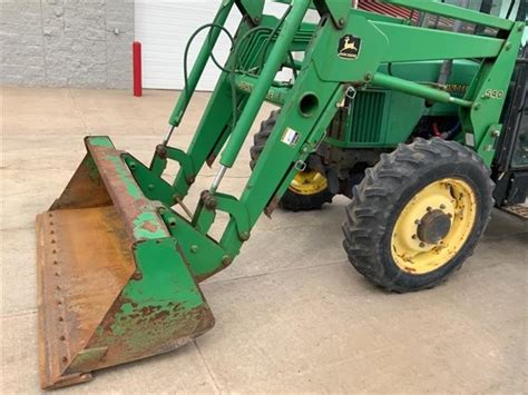 1997 John Deere 5400 MFWD Tractor W/Loader BigIron Auctions