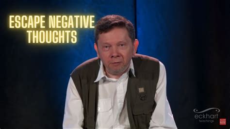 Eckhart Tolle Stop Negative Thinking YouTube